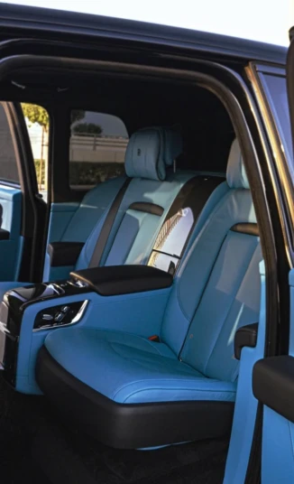 Rolls Royce Cullinan Black Badge 2023 BLACK RENTAL IN DUBAI - undefined